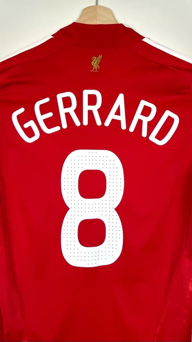 2008/10 Liverpool Domicile - Gerrard 8 (M) - Iconic Football Shop