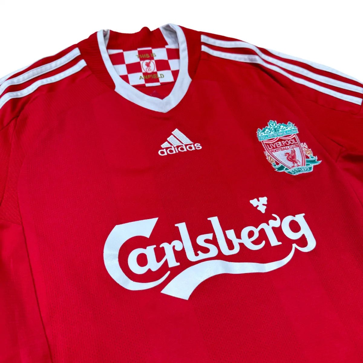 2008/10 Liverpool Domicile - Gerrard 8 (M) - Iconic Football Shop