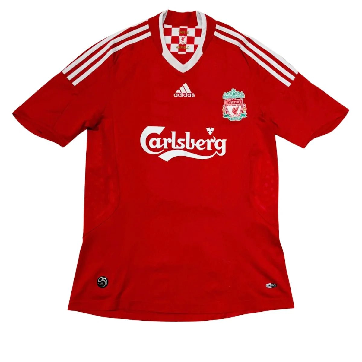 2008/10 Liverpool Domicile - Gerrard 8 (M) - Iconic Football Shop