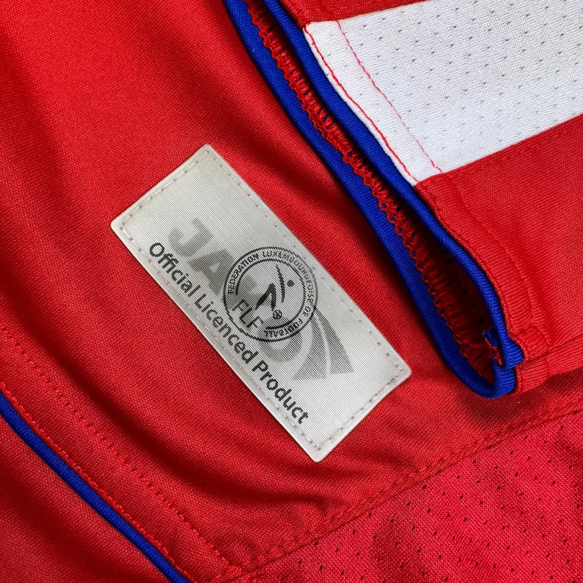 2008/10 Luxembourg Domicile - 6 *PORTÉ* (XL) - Iconic Football Shop
