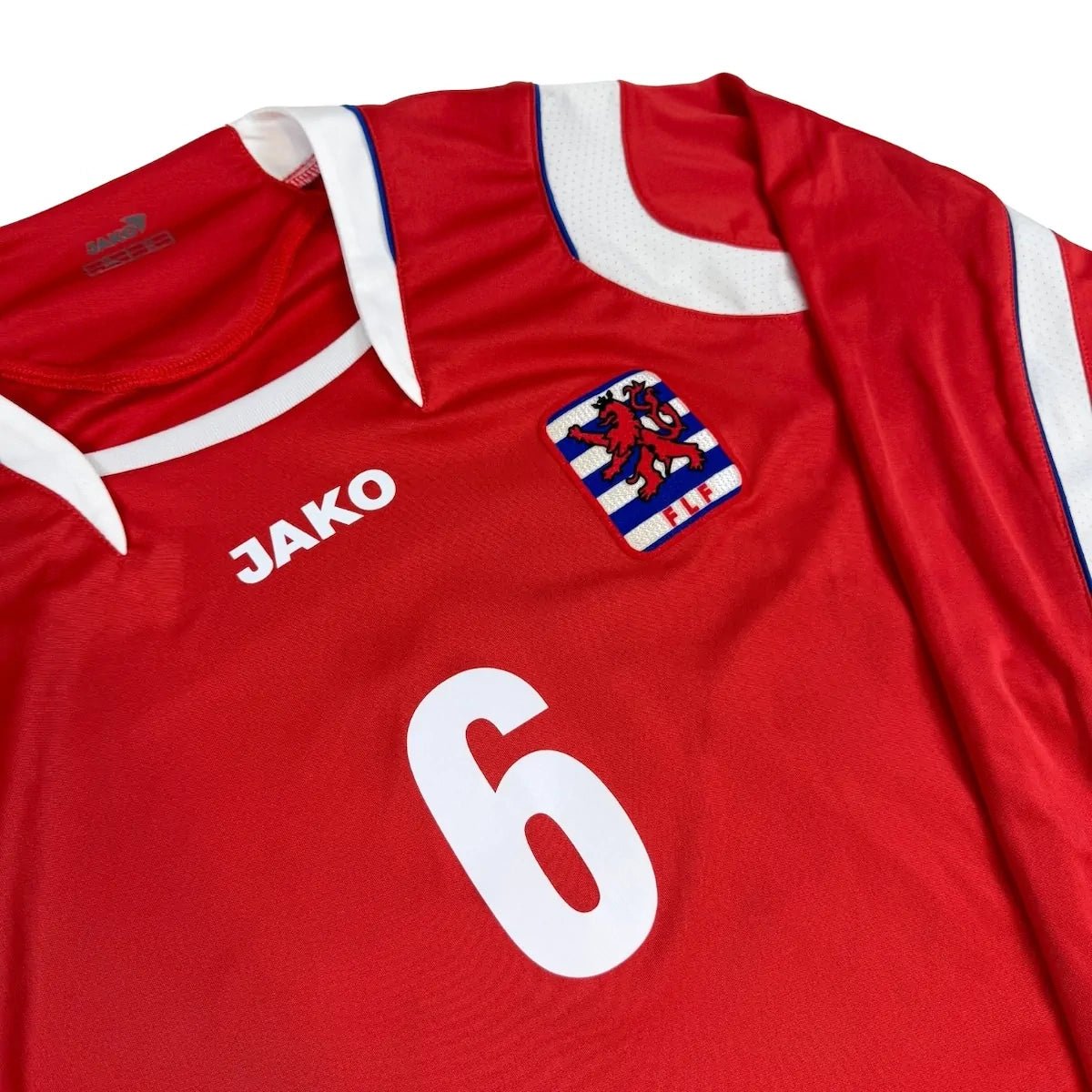 2008/10 Luxembourg Domicile - 6 *PORTÉ* (XL) - Iconic Football Shop