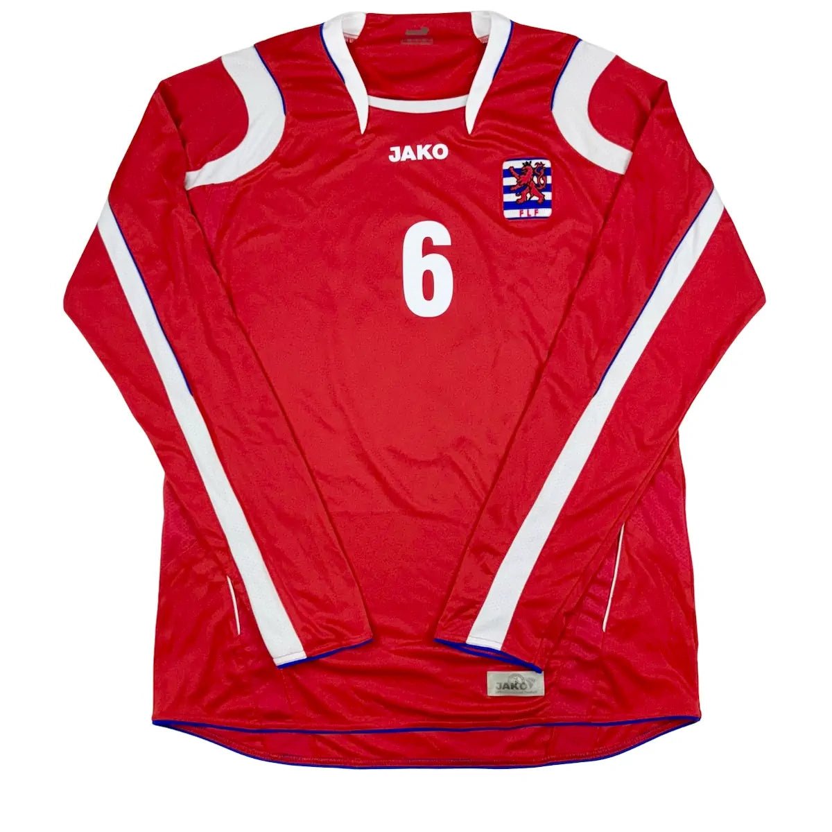2008/10 Luxembourg Domicile - 6 *PORTÉ* (XL) - Iconic Football Shop