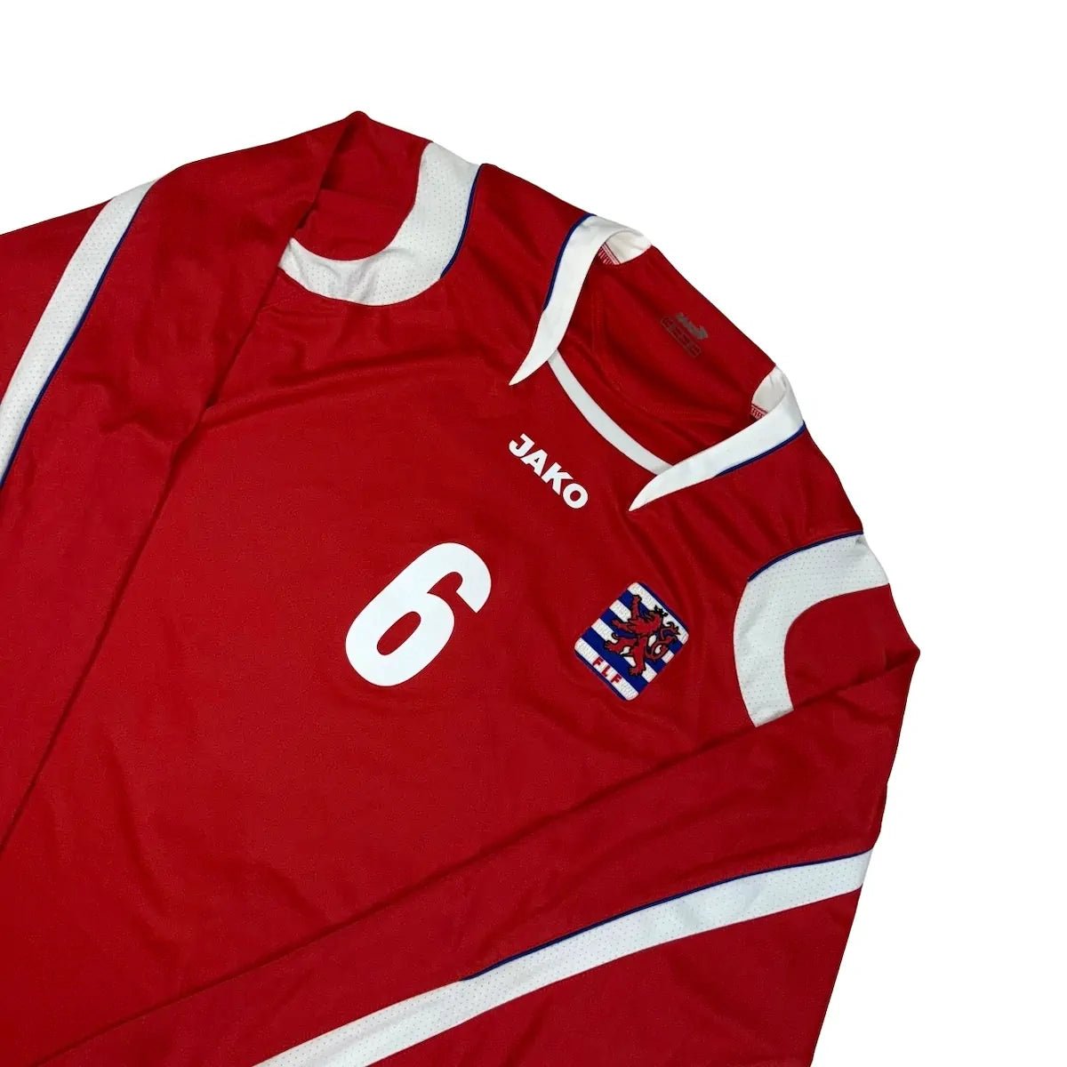 2008/10 Luxembourg Domicile - 6 *PORTÉ* (XL) - Iconic Football Shop