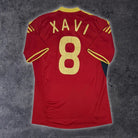 2009 Espagne Domicile - Xavi 8 (M) - Iconic Football Shop