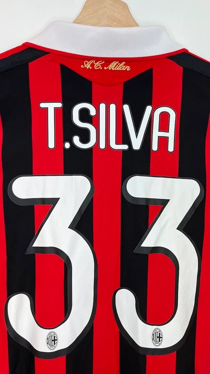 2009/10 AC Milan Domicile - T.Silva 33 (XL) - Iconic Football Shop
