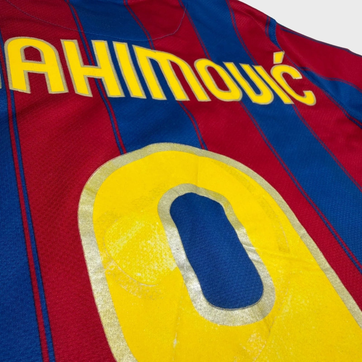 2009/10 Barcelone Domicile - Ibrahimovic 9 (M) - Iconic Football Shop