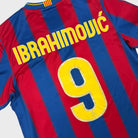 2009/10 Barcelone Domicile - Ibrahimovic 9 (M) - Iconic Football Shop
