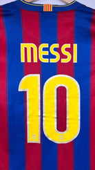 2009/10 Barcelone Domicile - Messi 10 (2XL) - Iconic Football Shop