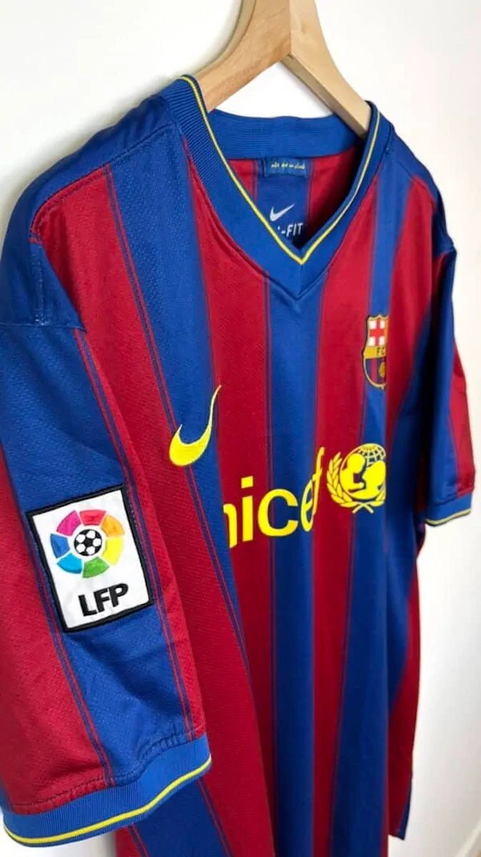 2009/10 Barcelone Domicile - Messi 10 (2XL) - Iconic Football Shop