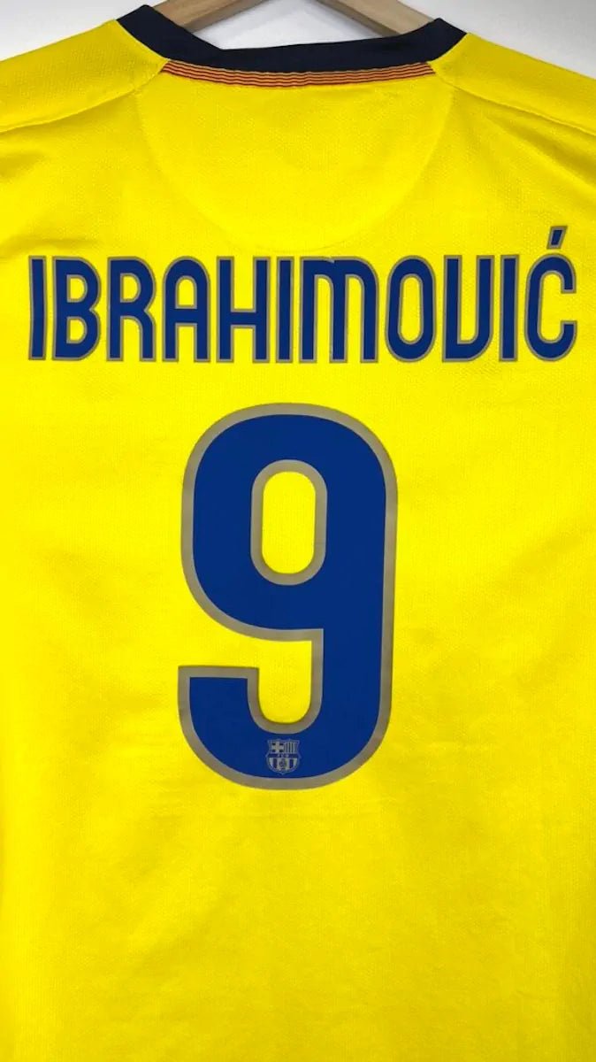 2009/10 Barcelone Third - Ibrahimović 9 (XL) - Iconic Football Shop