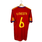 2009/10 Espagne Domicile - A.Iniesta 6 (M) - Iconic Football Shop