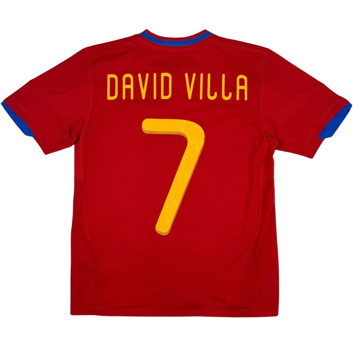 2009/10 Espagne Domicile - David Villa 7 (12a) - Iconic Football Shop