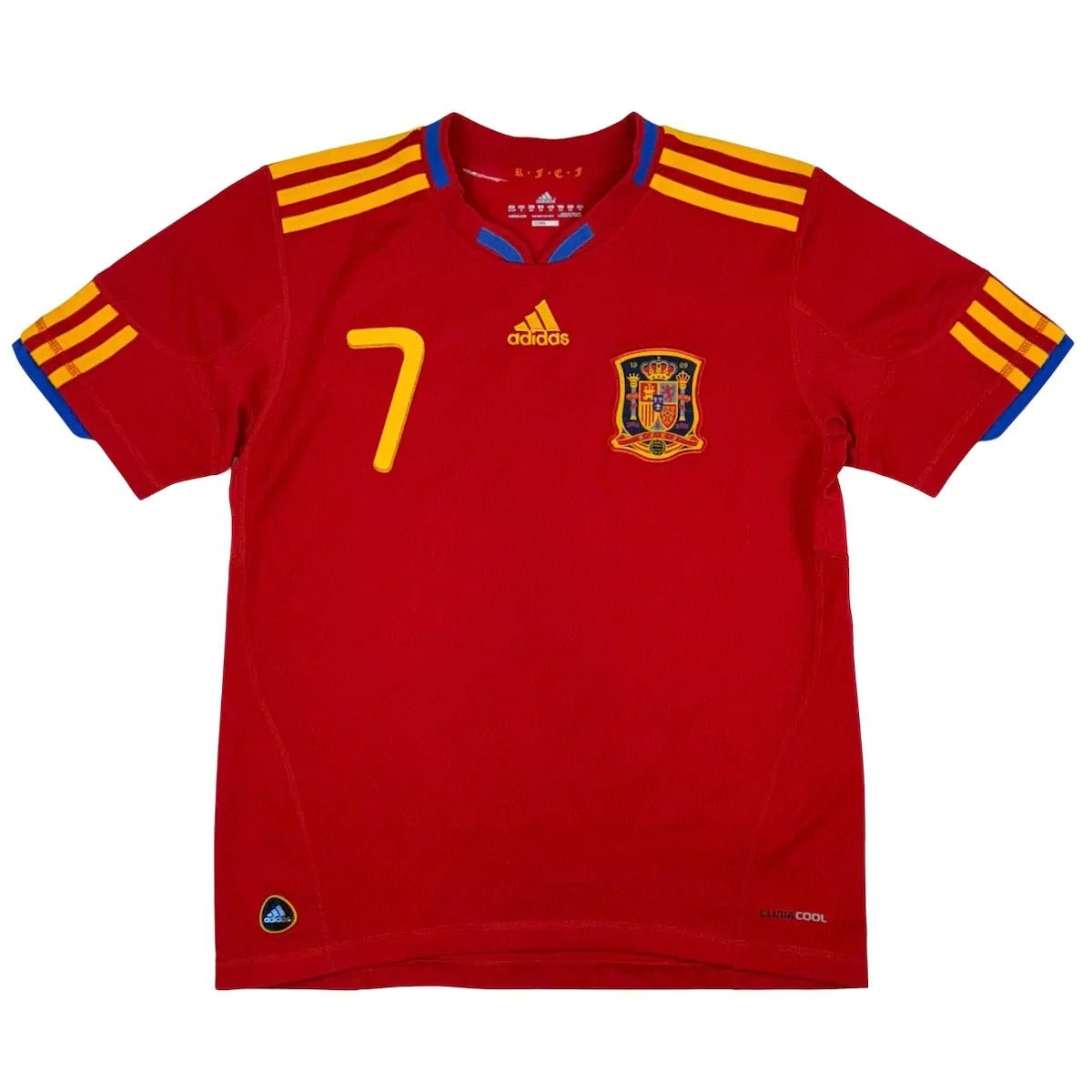 2009/10 Espagne Domicile - David Villa 7 (12a) - Iconic Football Shop