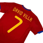 2009/10 Espagne Domicile - David Villa 7 (12a) - Iconic Football Shop