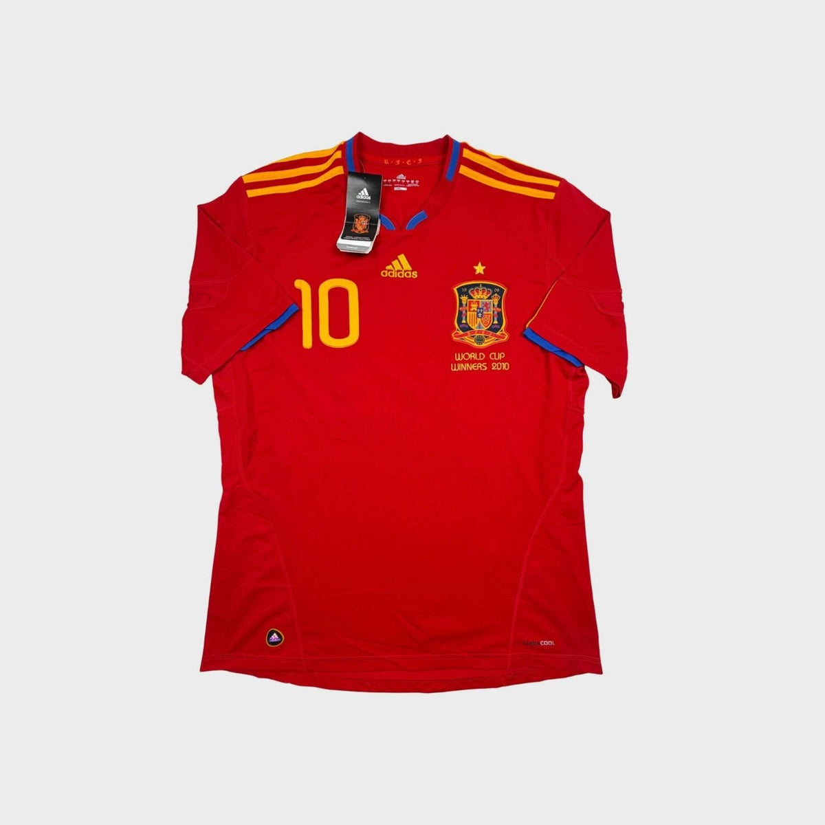 2009/10 Espagne Domicile - Fabregas 10 *WORLD CUP WINNERS* (L) - Iconic Football Shop