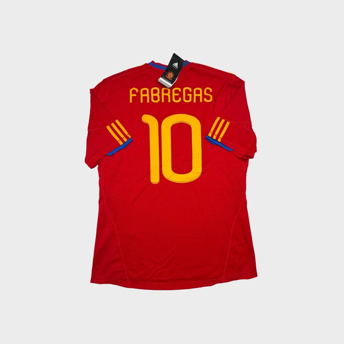 2009/10 Espagne Domicile - Fabregas 10 *WORLD CUP WINNERS* (L) - Iconic Football Shop