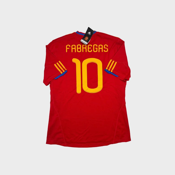 2009/10 Espagne Domicile - Fabregas 10 *WORLD CUP WINNERS* (L) - Iconic Football Shop