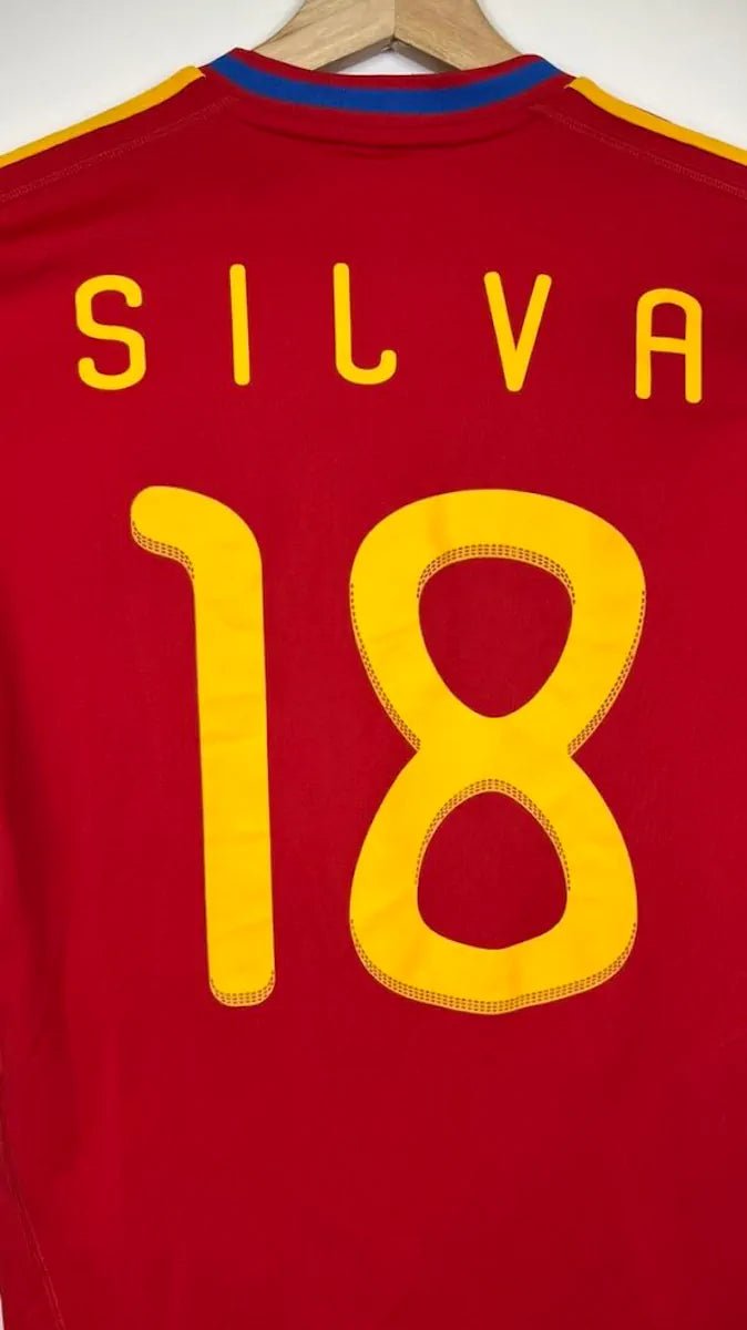 2009/10 Espagne Domicile - Silva 18 (S) - Iconic Football Shop