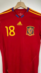 2009/10 Espagne Domicile - Silva 18 (S) - Iconic Football Shop