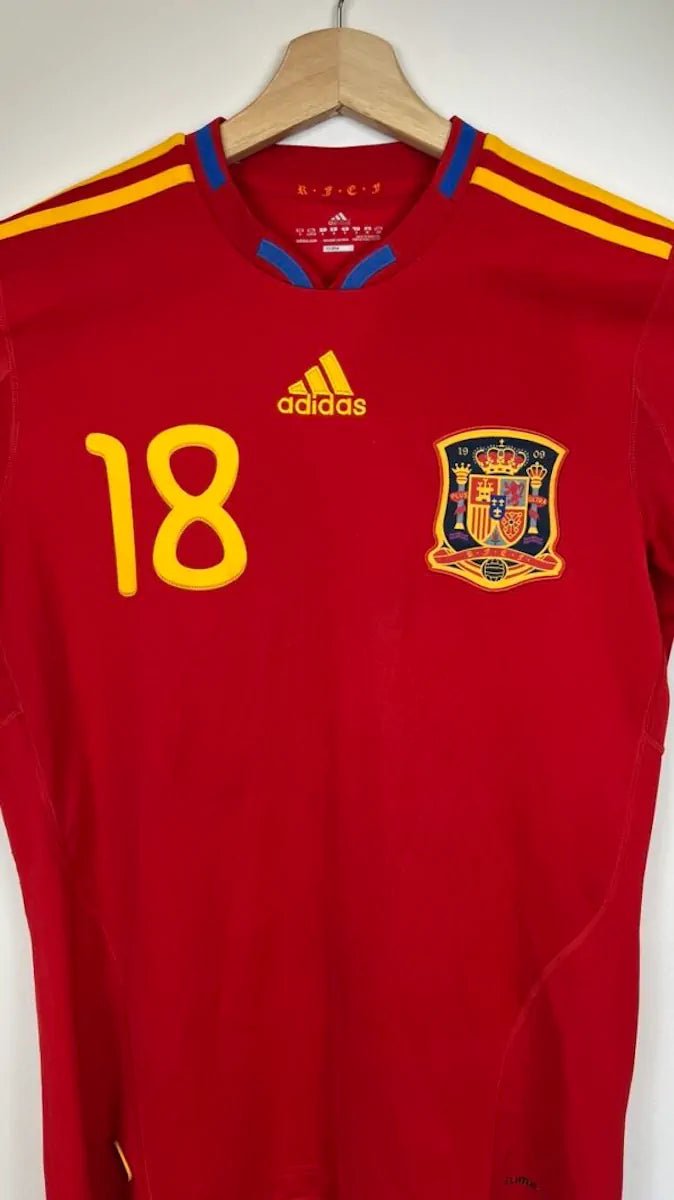 2009/10 Espagne Domicile - Silva 18 (S) - Iconic Football Shop