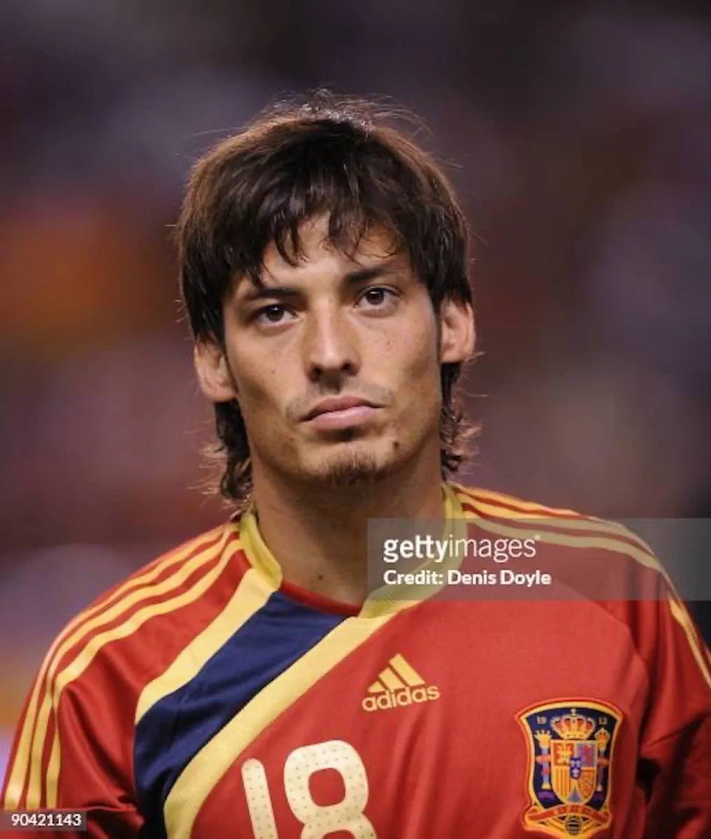 2009/10 Espagne Domicile - Silva 18 (S) - Iconic Football Shop