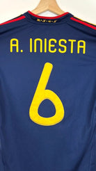 2009/10 Espagne Extérieur - A.Iniesta 6 (M) - Iconic Football Shop
