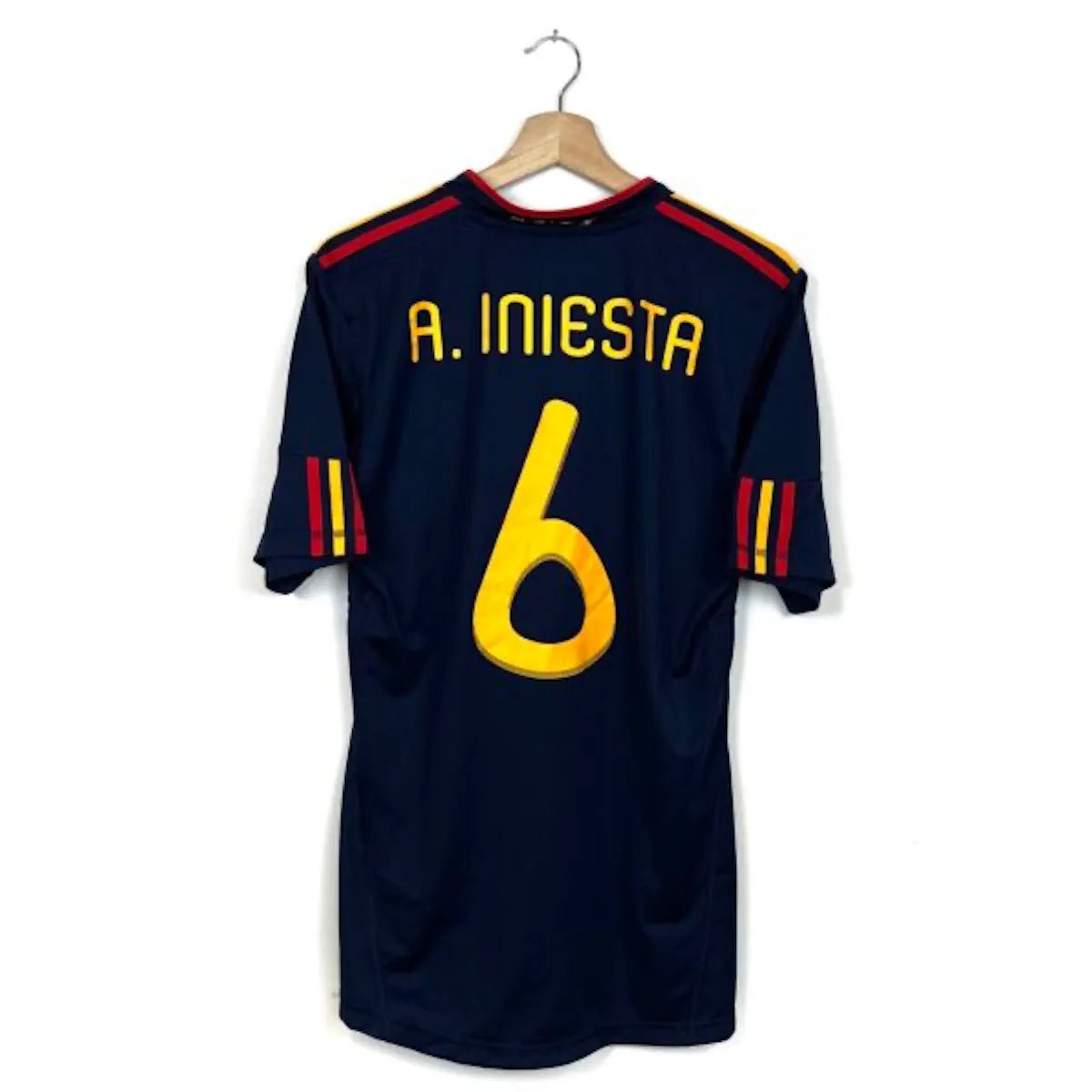 2009/10 Espagne Extérieur - A.Iniesta 6 (M) - Iconic Football Shop