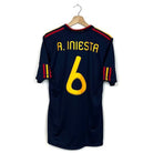 2009/10 Espagne Extérieur - A.Iniesta 6 (M) - Iconic Football Shop