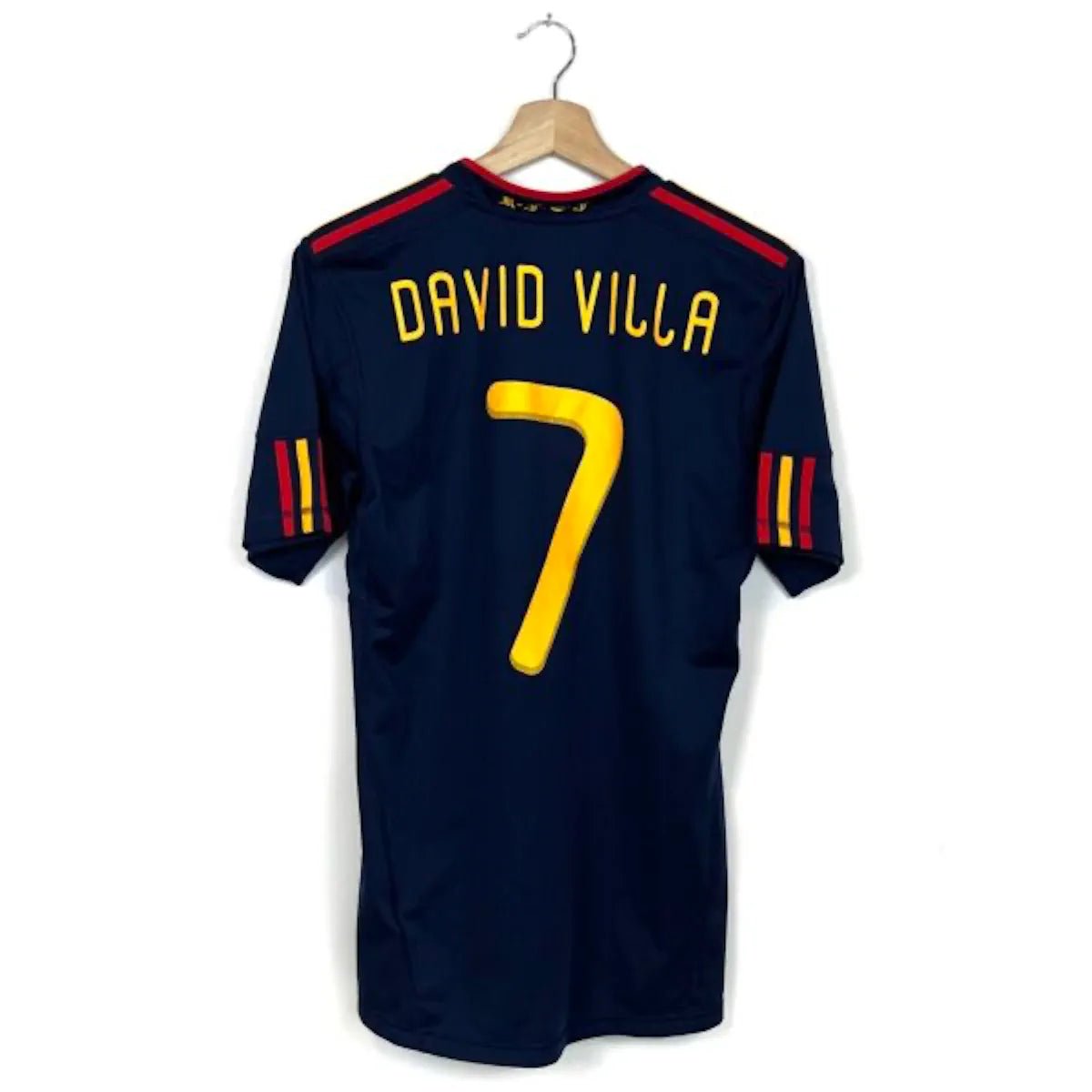 2009/10 Espagne Extérieur - David Villa 7 (S) - Iconic Football Shop