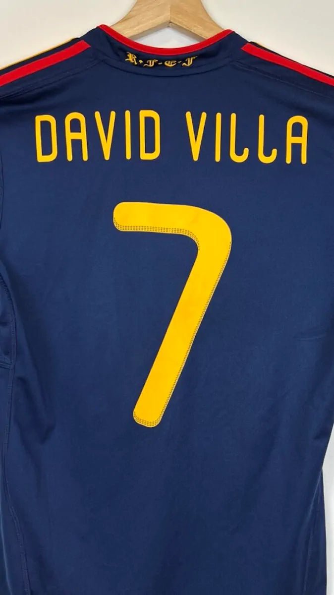 2009/10 Espagne Extérieur - David Villa 7 (S) - Iconic Football Shop