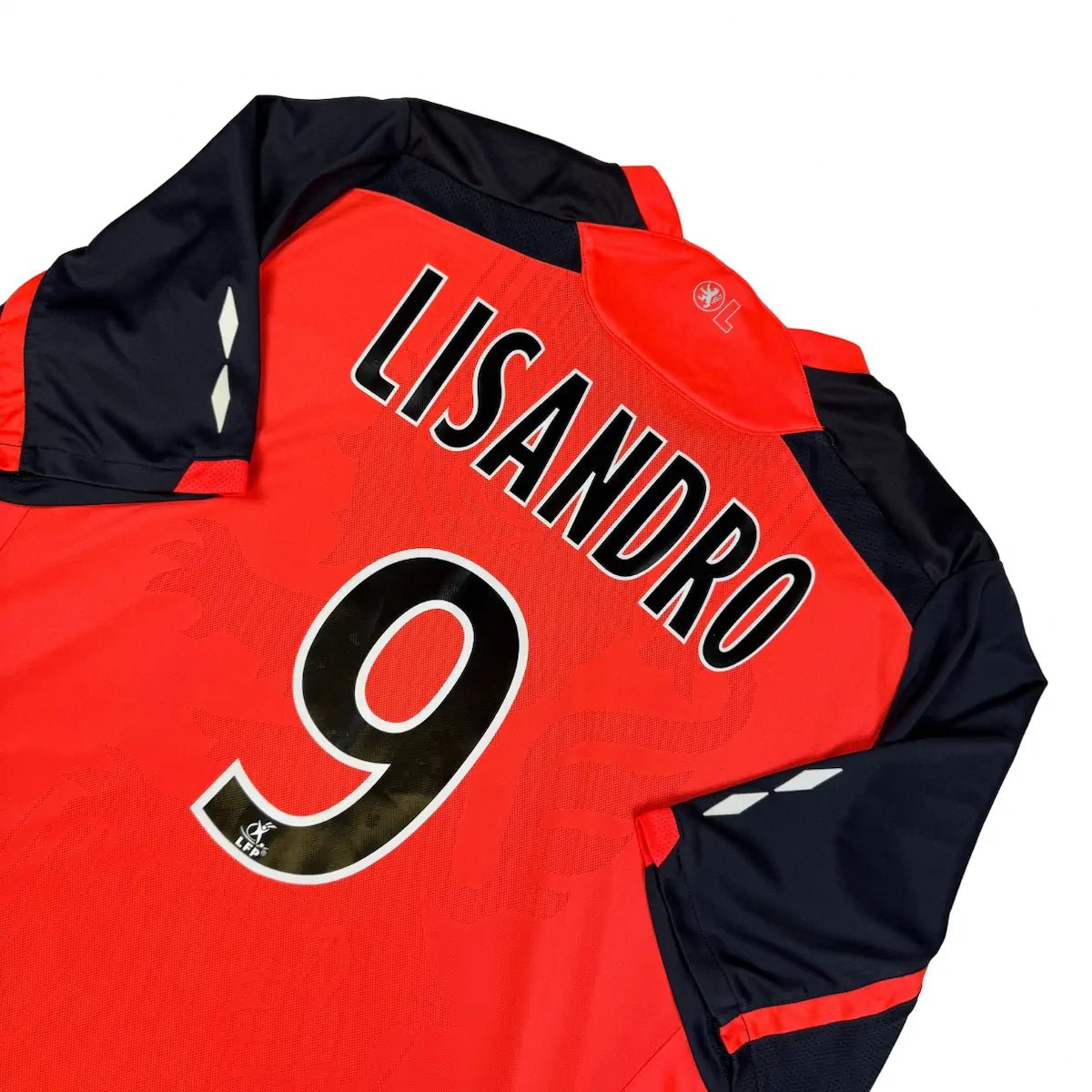 2009/10 Lyon Extérieur - Lisandro 9 (XL) - Iconic Football Shop