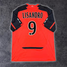 2009/10 Lyon Extérieur - Lisandro 9 (XL) - Iconic Football Shop