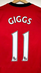 2009/10 Manchester United Domicile - Giggs 11 (M) - Iconic Football Shop