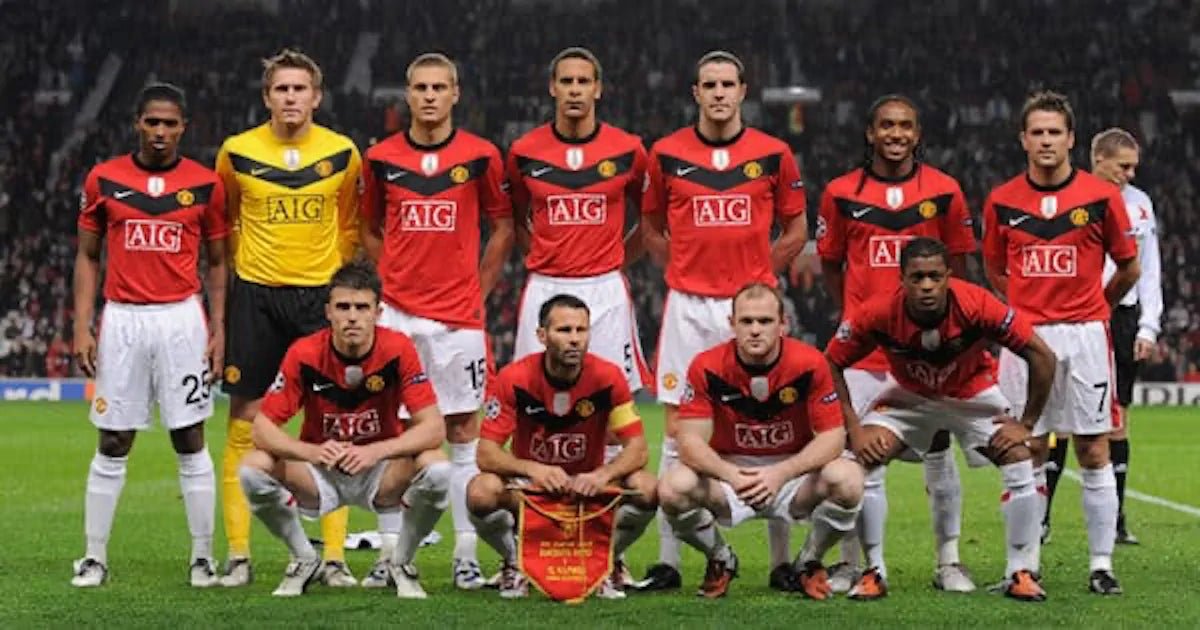 2009/10 Manchester United Domicile (L) - Iconic Football Shop