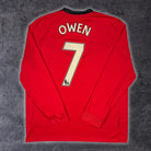 2009/10 Manchester United Domicile - Owen 7 (XL) - Iconic Football Shop