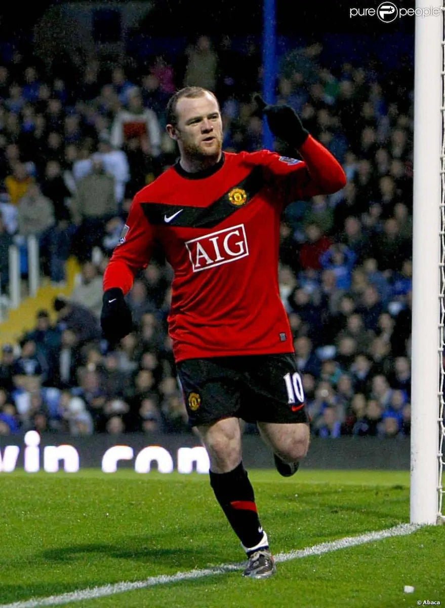 2009/10 Manchester United Domicile - Rooney 10 (S) - Iconic Football Shop