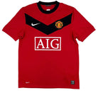 2009/10 Manchester United Domicile (S) - Iconic Football Shop