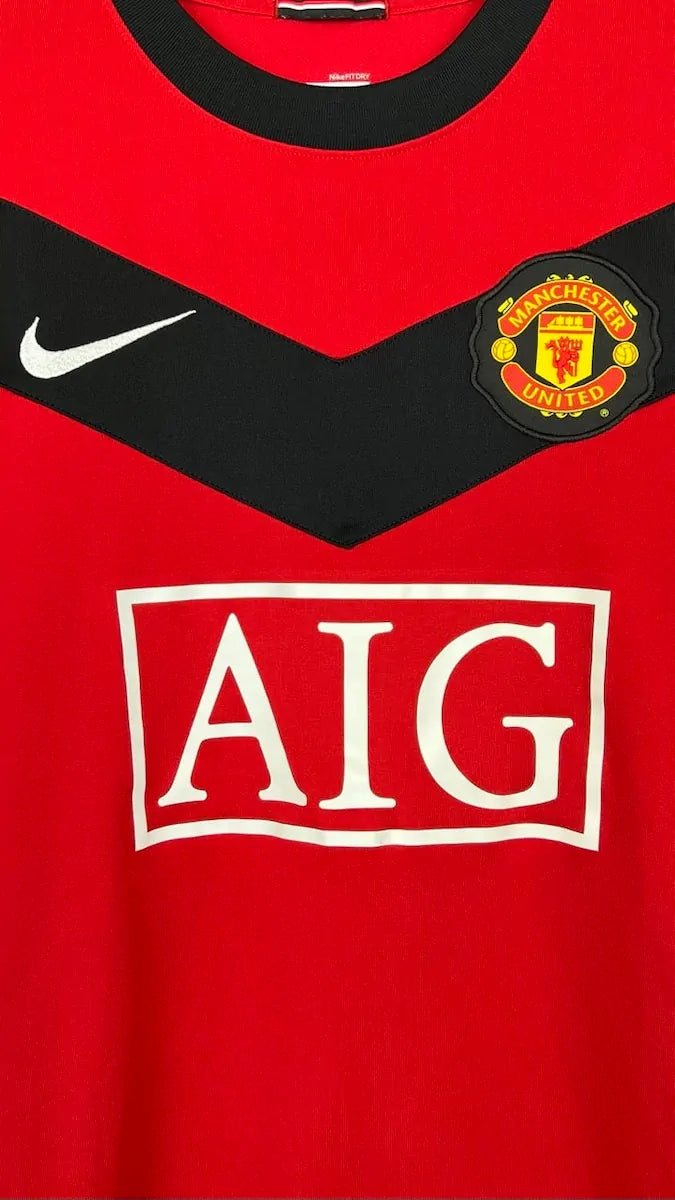 2009/10 Manchester United Domicile - Scholes 18 (S) - Iconic Football Shop