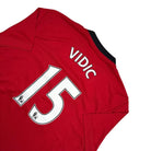 2009/10 Manchester United Domicile - Vidic 15 (XL) - Iconic Football Shop