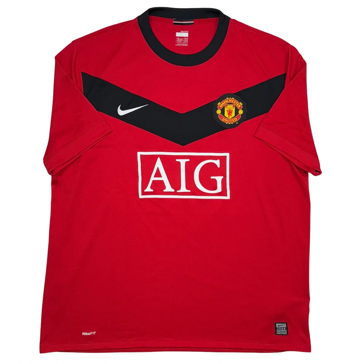 2009/10 Manchester United Domicile - Vidic 15 (XL) - Iconic Football Shop