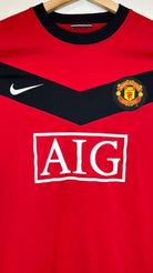 2009/10 Manchester United Domicile (XL) - Iconic Football Shop