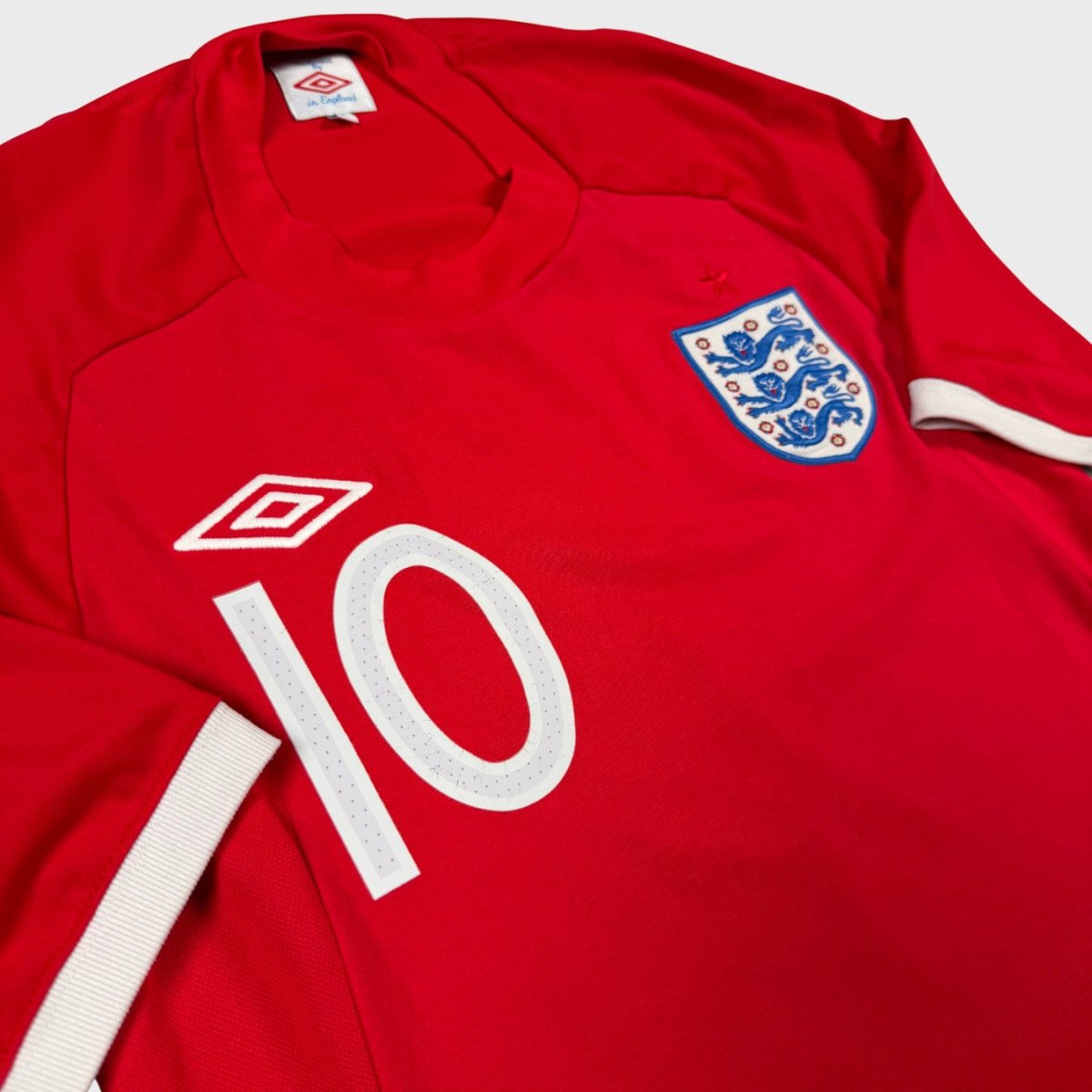 2010/11 Angleterre Extérieur - Rooney 10 *COMPLET* (S) - Iconic Football Shop