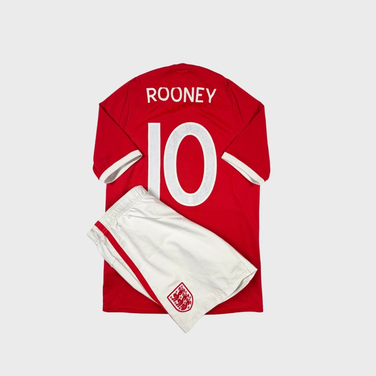 2010/11 Angleterre Extérieur - Rooney 10 *COMPLET* (S) - Iconic Football Shop
