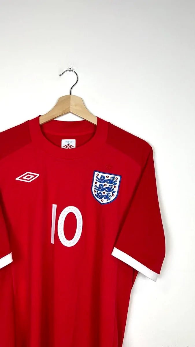 2010/11 Angleterre Extérieur - Rooney 10 (L) - Iconic Football Shop