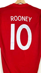 2010/11 Angleterre Extérieur - Rooney 10 (L) - Iconic Football Shop