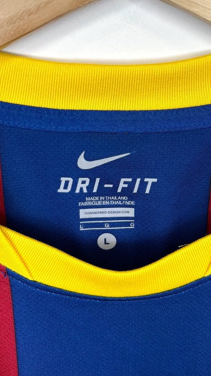 2010/11 Barcelone Domicile - David Villa 7 (L) - Iconic Football Shop