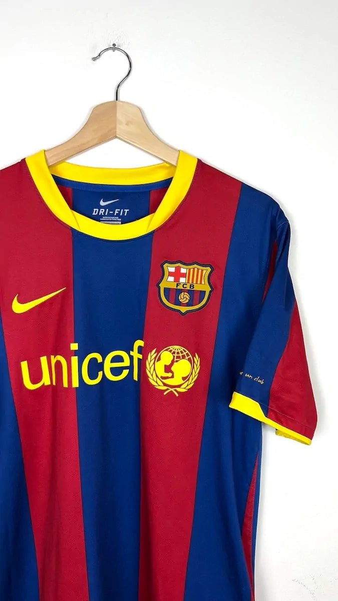 2010/11 Barcelone Domicile - David Villa 7 (L) - Iconic Football Shop