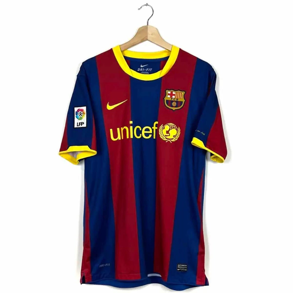 2010/11 Barcelone Domicile - David Villa 7 (L) - Iconic Football Shop