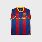 2010/11 Barcelone Domicile - Messi 10 (L) - Iconic Football Shop