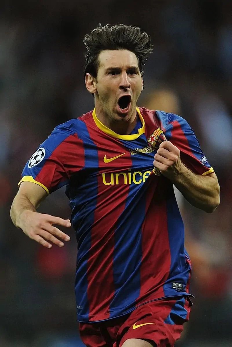 2010/11 Barcelone Domicile - Messi 10 (XL) - Iconic Football Shop
